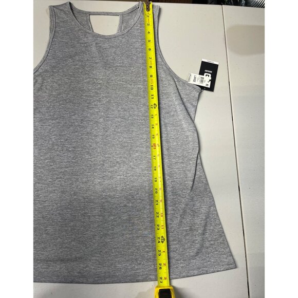 Ideology Womens Large Gray Activewear Tank Top With RapiDry Technology - Picture 5 of 11